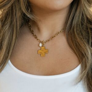 Roma Cross Necklace
