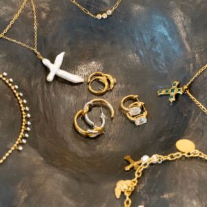 Balance Two Tone Hoops